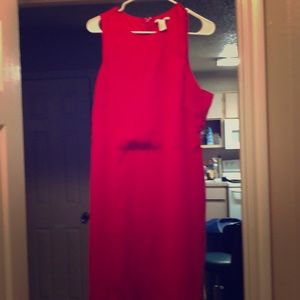 Red H&M dress